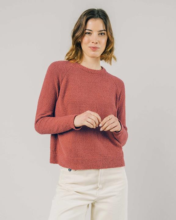 Cropped Sweater Cherry 1