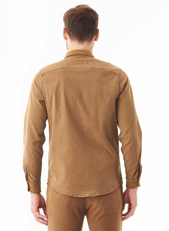 Shirt Tencel Organic Cotton Brown from Shop Like You Give a Damn