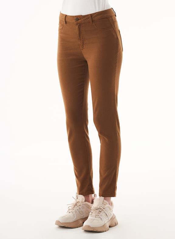 Trousers Tencel Organic Cotton Brown 3