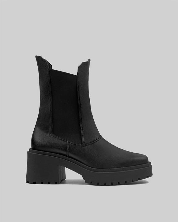 Squared Chelsea Boots Zwart 2