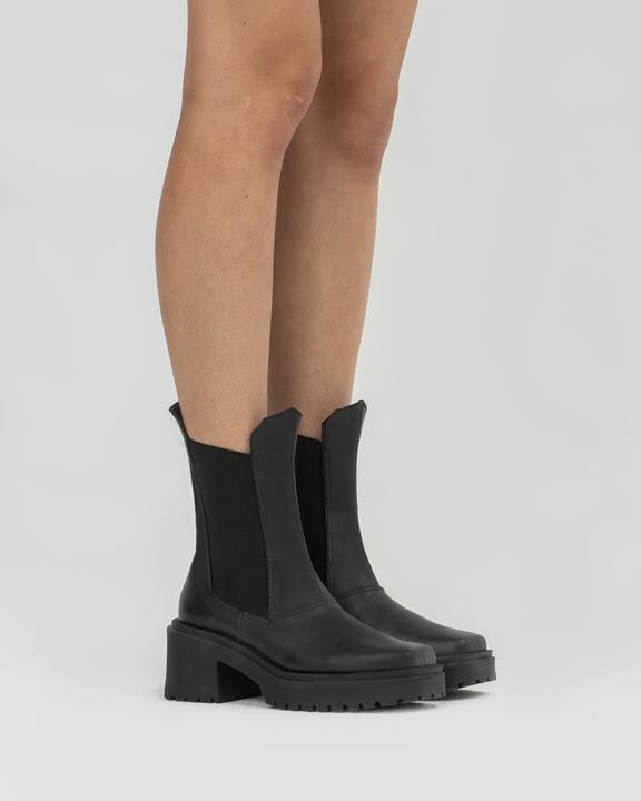 Squared Chelsea Boots Zwart 3