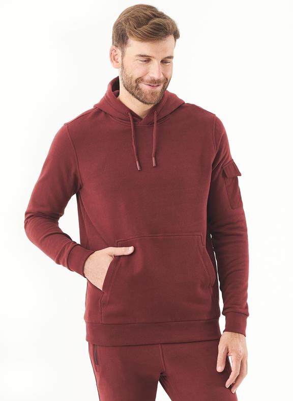 Soft Touch Sweat Hoodie Bordeaux 1