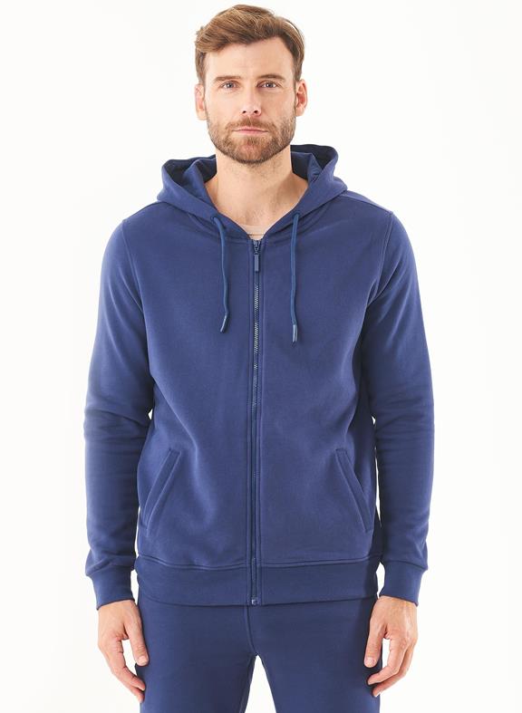 Sweat Jacket Soft Touch Navy from Shop Like You Give a Damn