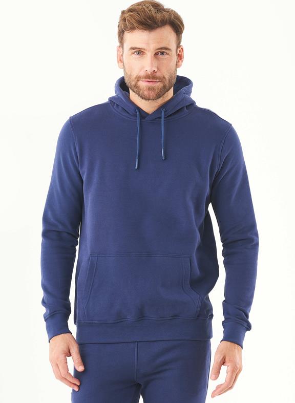 Hoodie Soft Touch Navy 1
