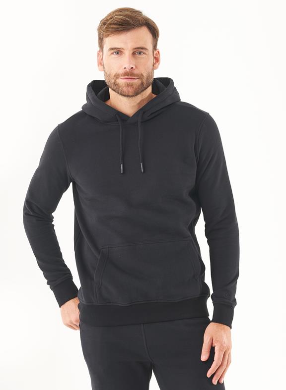 Hoodie Soft Touch Black 1