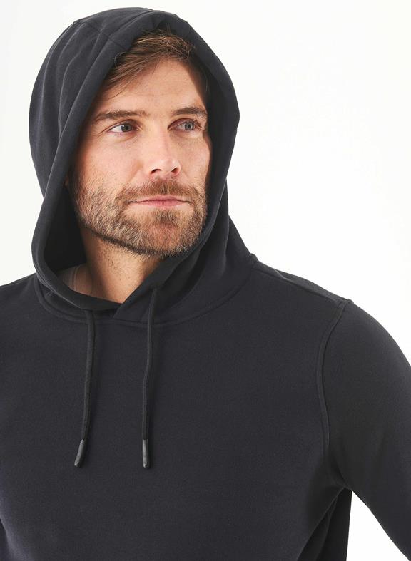 Hoodie Soft Touch Black 5