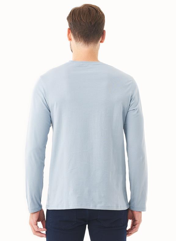Long Sleeve Shirt Dusty Blue 4
