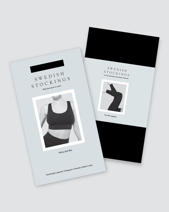 Softwear Set: Tyra Legging & Wilma Top Black 1
