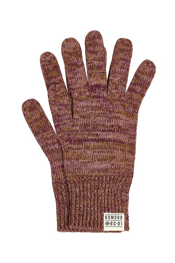 Handschuhe Eichi Bio-Baumwolle Kirsche 1