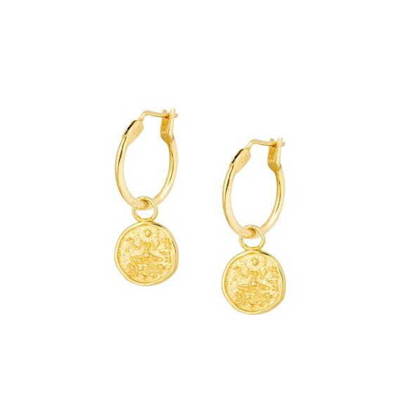 Earrings Baby Lakshmi Gold Vermeil 1