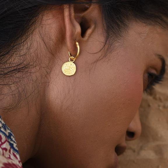 Earrings Baby Lakshmi Gold Vermeil 2