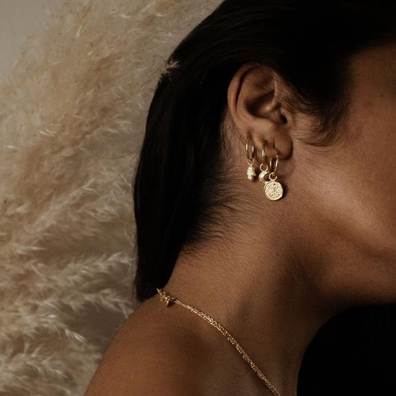 Earrings Baby Lakshmi Gold Vermeil 9