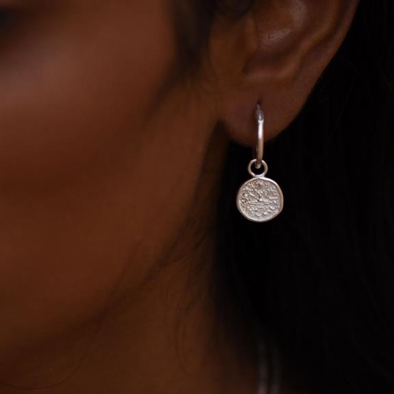 Earrings Baby Lakshmi Silver 2