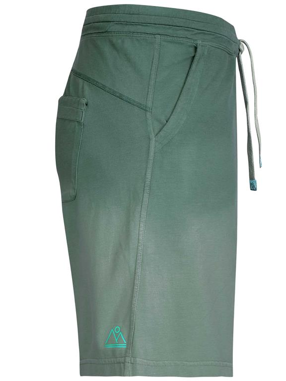 Tie Dye Shorts Green 2