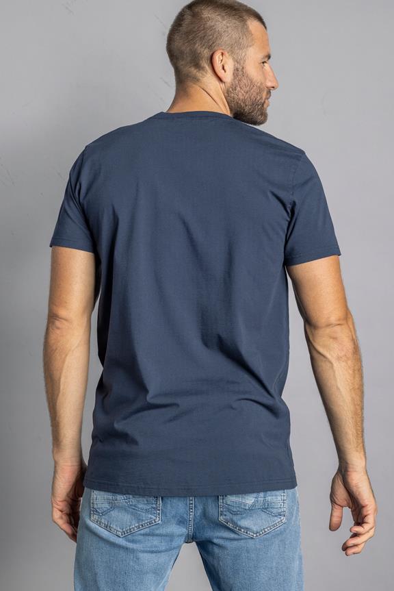 T-Shirt Premium Blauw 4