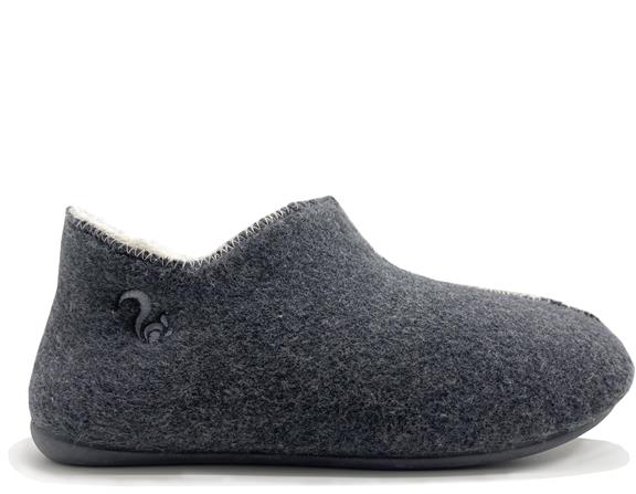 Organic Slipper Boots Dark Grey 1