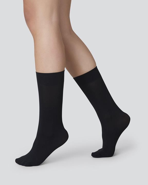Ingrid Premium Socken Schwarz 2