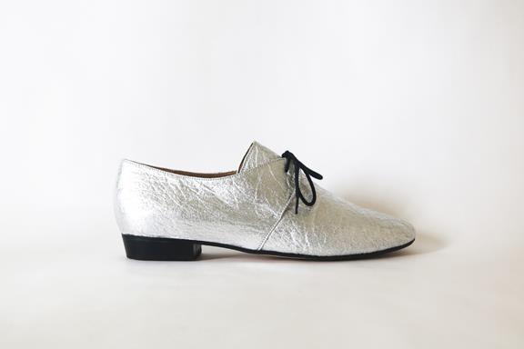 Schuhe Tapir Silber 2
