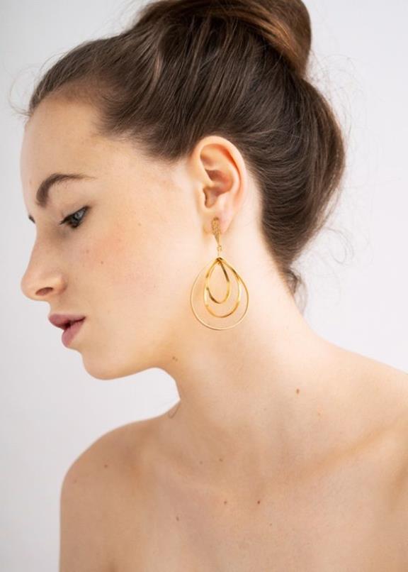 Earrings Spiral Gold 5