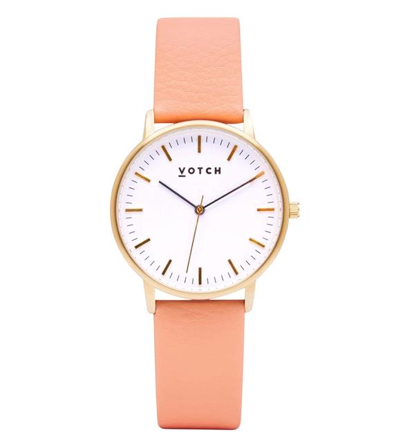 Watch Moment Gold & Coral 1