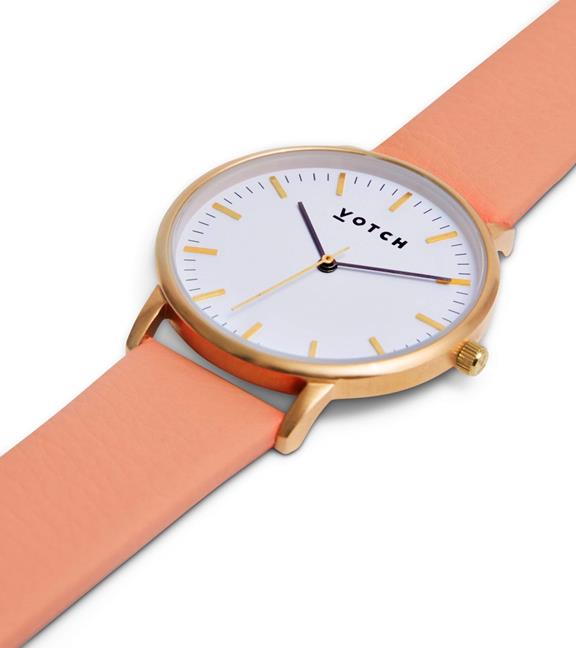 Watch Moment Gold & Coral 3