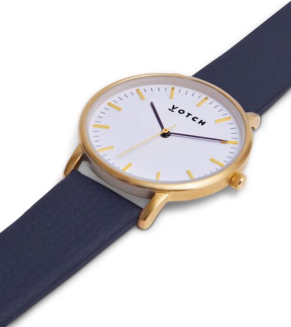 Watch Moment Gold & Navy 3