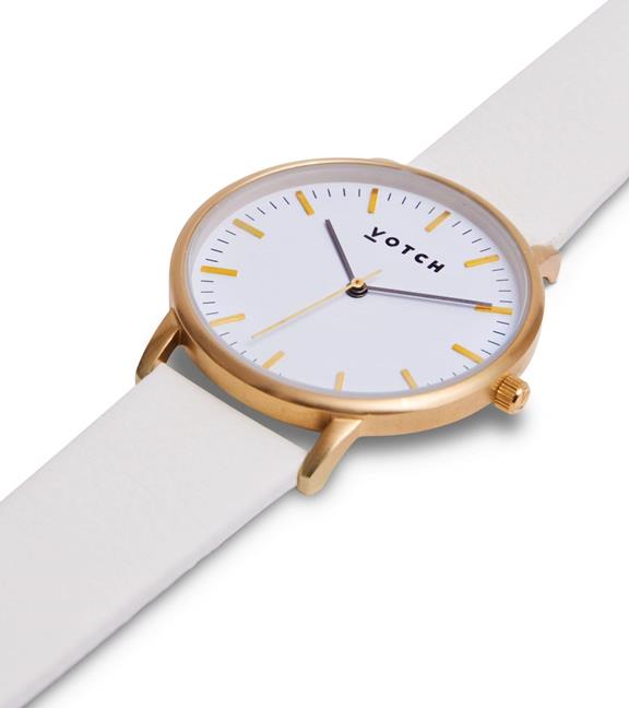 Watch Moment Gold & Off White 3