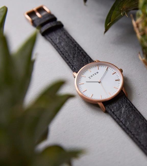 Watch Moment Rose Gold & Piñatex 2