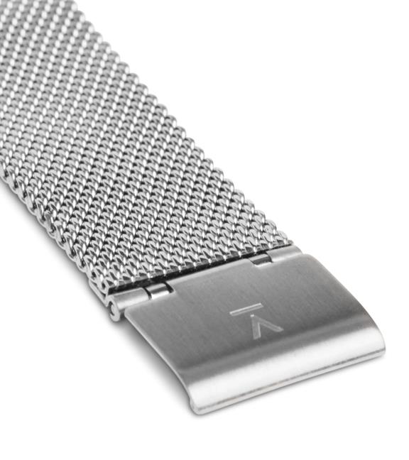 Horlogebandje Mesh 16mm - Zilver 2