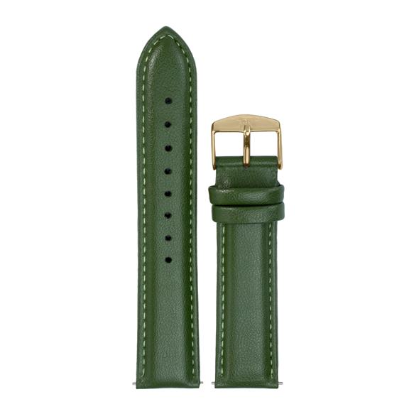 Watch Strap Cactus Leather Green/Gold via Shop Like You Give a Damn