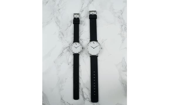 Horloge Small 30 Mm Zwart / Roségoud 2