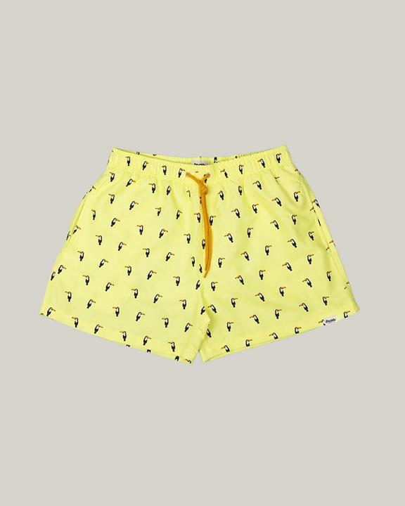 Swimsuit Tropical Tucan Yellow 1