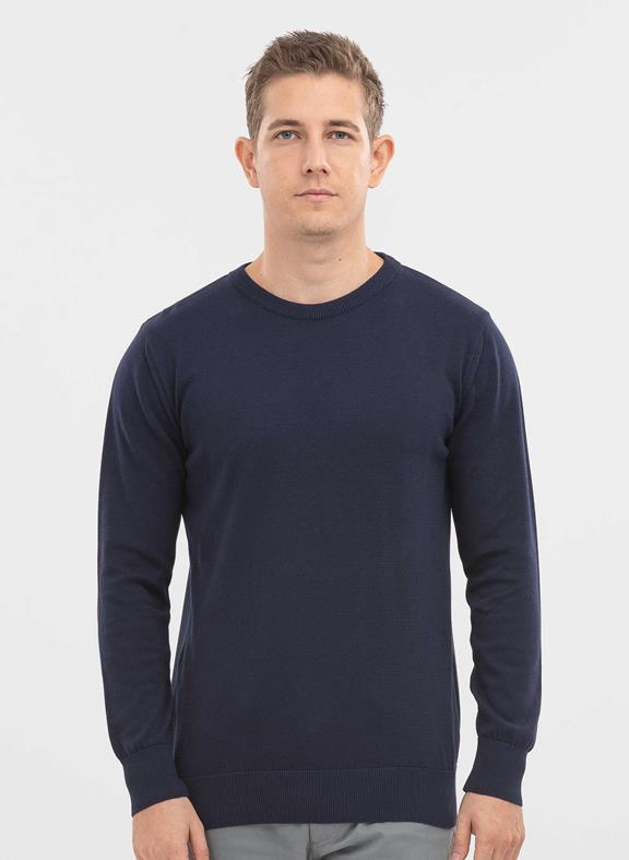 Sweater Organic Cotton Blue 1