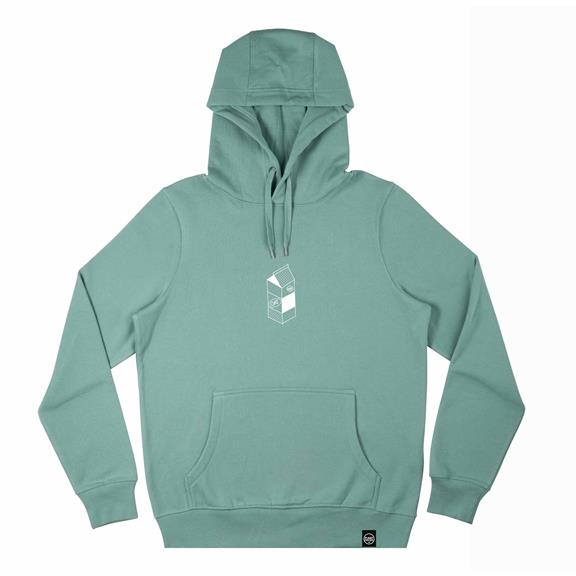 Hoodie Oat Is The Goat Green 2