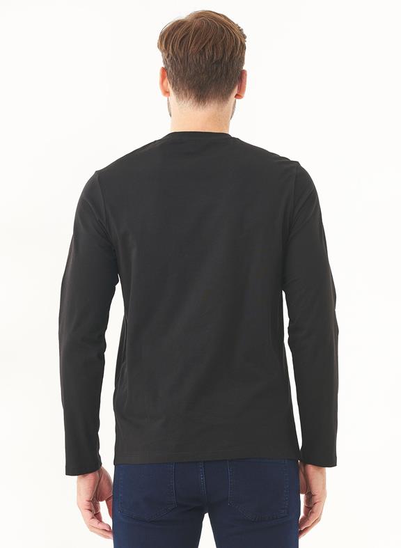 Longsleeve T-Shirt Zwart 4