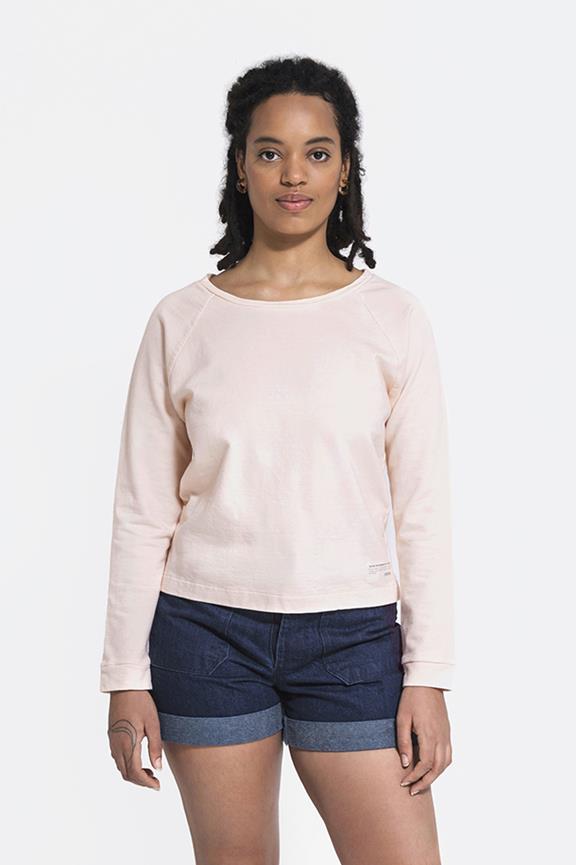 Sweatshirt Bio-Baumwolle Rosa 2