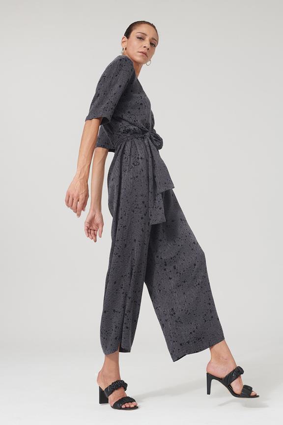 Jumpsuit Staine Jacquard Grey from Shop Like You Give a Damn