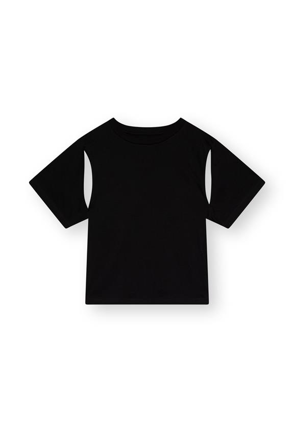 T-Shirt Cut Off Schwarz 3