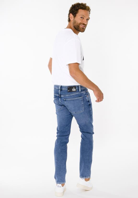 Jeans Taps Toelopend Blauw 4