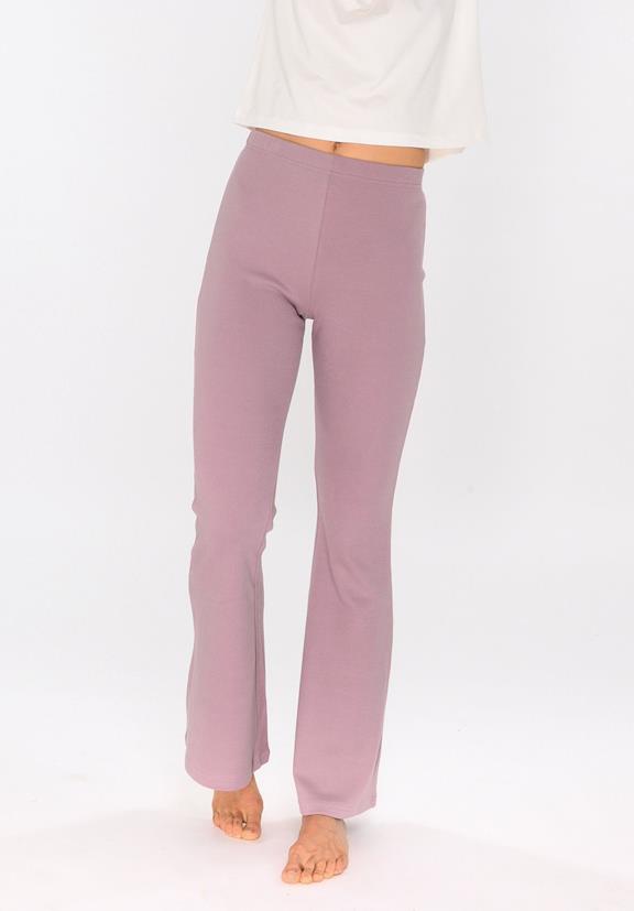 Trousers Flared Pink 2
