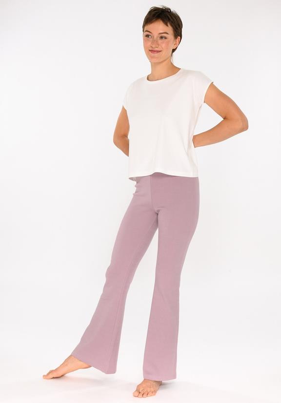 Trousers Flared Pink 5