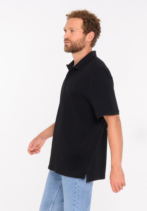 Polo Shirt Piqué Black 3