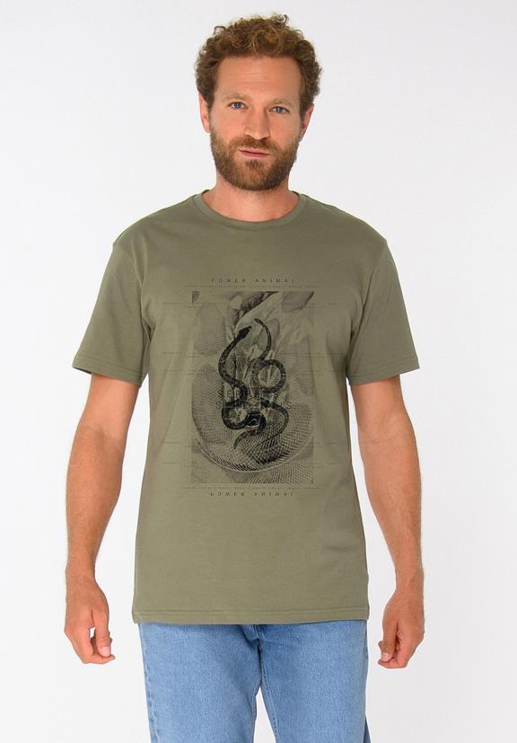 T-Shirt Serpens Deep Lichen Grün 1
