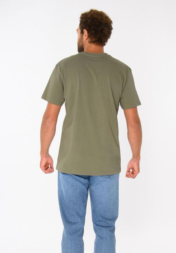 T-Shirt Serpens Vert Lichen Profond 3