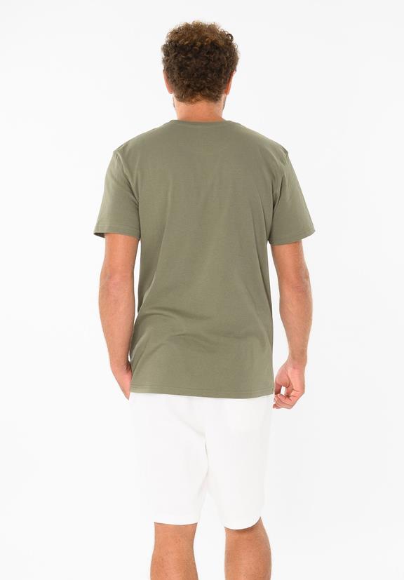 T-Shirt Waves Deep Lichen Green 4