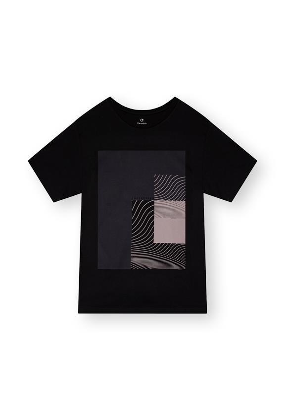 T-Shirt Cubes Zwart 2