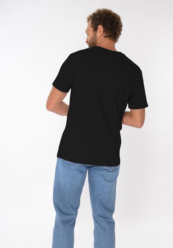 T-Shirt Würfel Schwarz 3