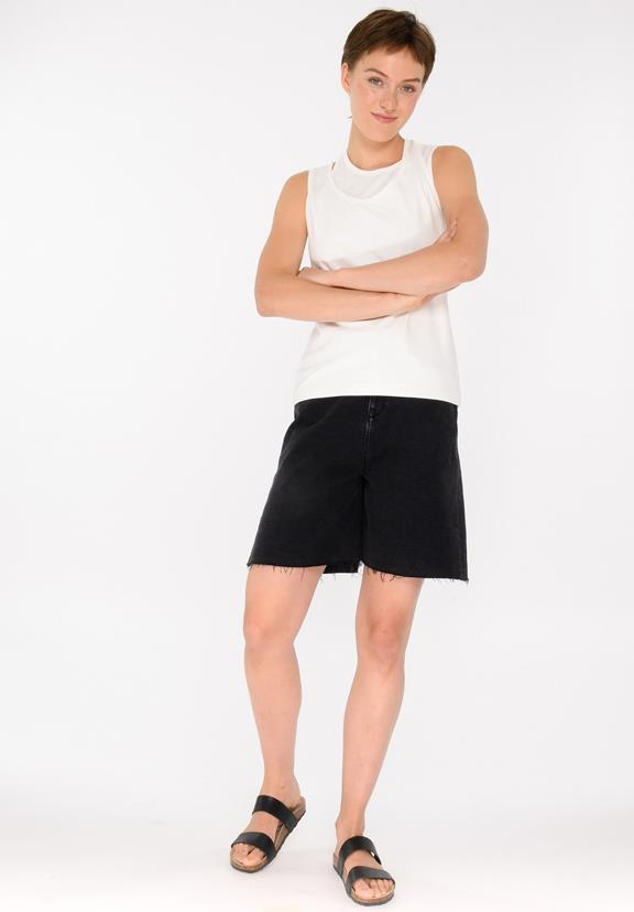 Double Layer Tanktop Off White 5