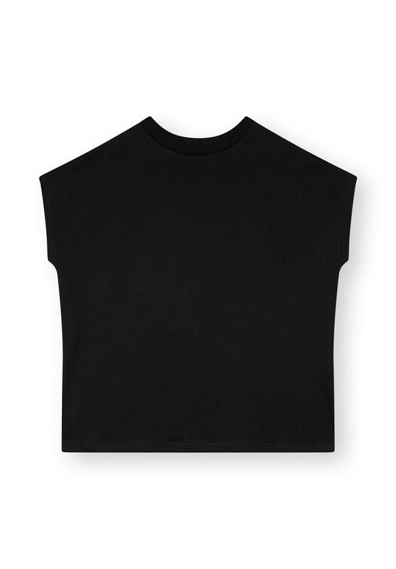 T-Shirt Boxy Zwart 2
