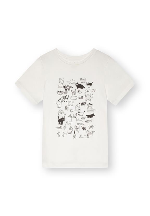 T-Shirt Katzen Off White 2
